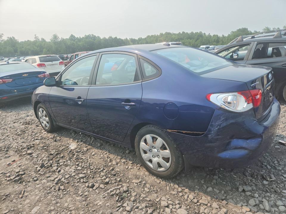 2008 Hyundai Elantra VIN KMHDU46D88U404753 COPART salvage auction — REAR END, Pa - Certificate Of Salvage, sold $725 on 2026-07-22 (photo 2)