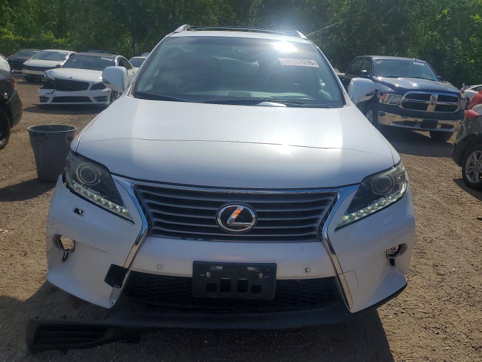 2015 Lexus Rx 350 VIN 2T2BK1BA2FC260635 COPART salvage auction — FRONT END, ON - PERMIT SALVAGE, sold $8,700 on 2026-07-28 (photo 5)