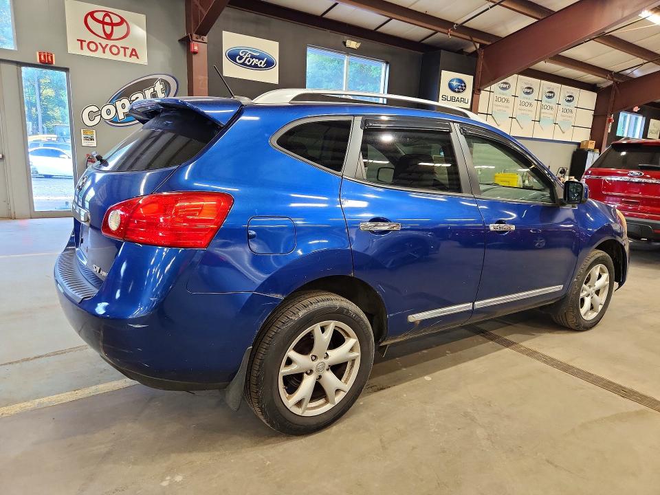2011 Nissan Rogue sport VIN JN8AS5MV0BW262123 COPART salvage auction — MINOR DENT/SCRATCHES, NH - CERTIFICATE OF TITLE, sold $2,900 on 2026-07-27 (photo 3)