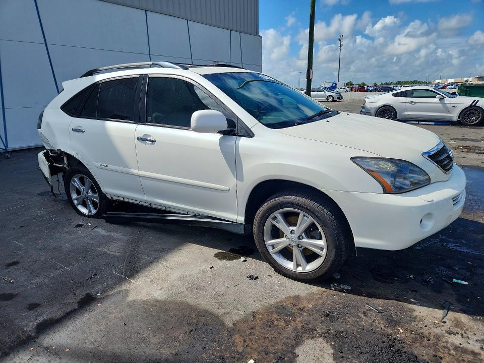 2008 Lexus Rx 400h VIN JTJHW31U182042551 COPART salvage auction — REAR END, FL - CERT OF TITLE SLVG REBUILDABLE, sold $1,100 on 2026-07-22 (photo 4)