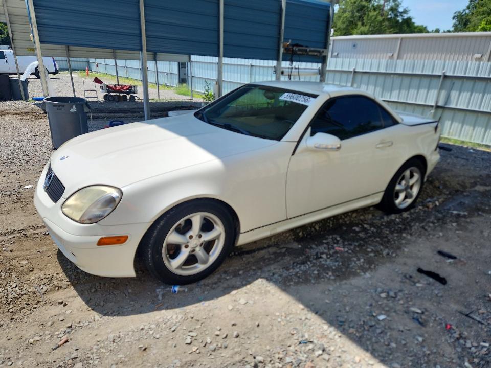 2004 Mercedes-benz Slk-class VIN WDBKK65F84F300485 COPART salvage auction — REAR END, GA - CERT OF TITLE-SALVAGE (P), sold $200 on 2026-07-21 (photo 1)