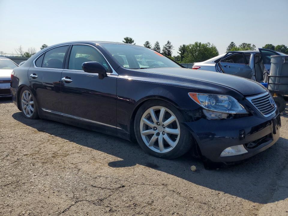 2009 Lexus Ls 460 VIN JTHCL46F695002339 COPART salvage auction — FRONT END, Pa - Cert Of Title (P), sold $975 on 2026-07-31 (photo 4)