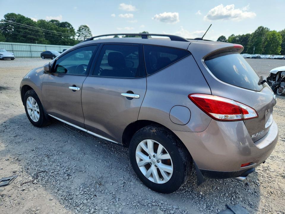 2011 Nissan Murano VIN JN8AZ1MU8BW066474 COPART salvage auction — MECHANICAL, AR - CERTIFICATE OF TITLE, sold $60 on 2026-07-29 (photo 2)