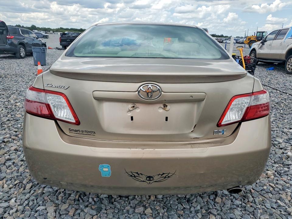 2007 Toyota Camry VIN JTNBB46K873022495 COPART salvage auction — REAR END, Fl - Cert Of Title Slvg Rebuildable, sold $20 on 2026-07-24 (photo 6)
