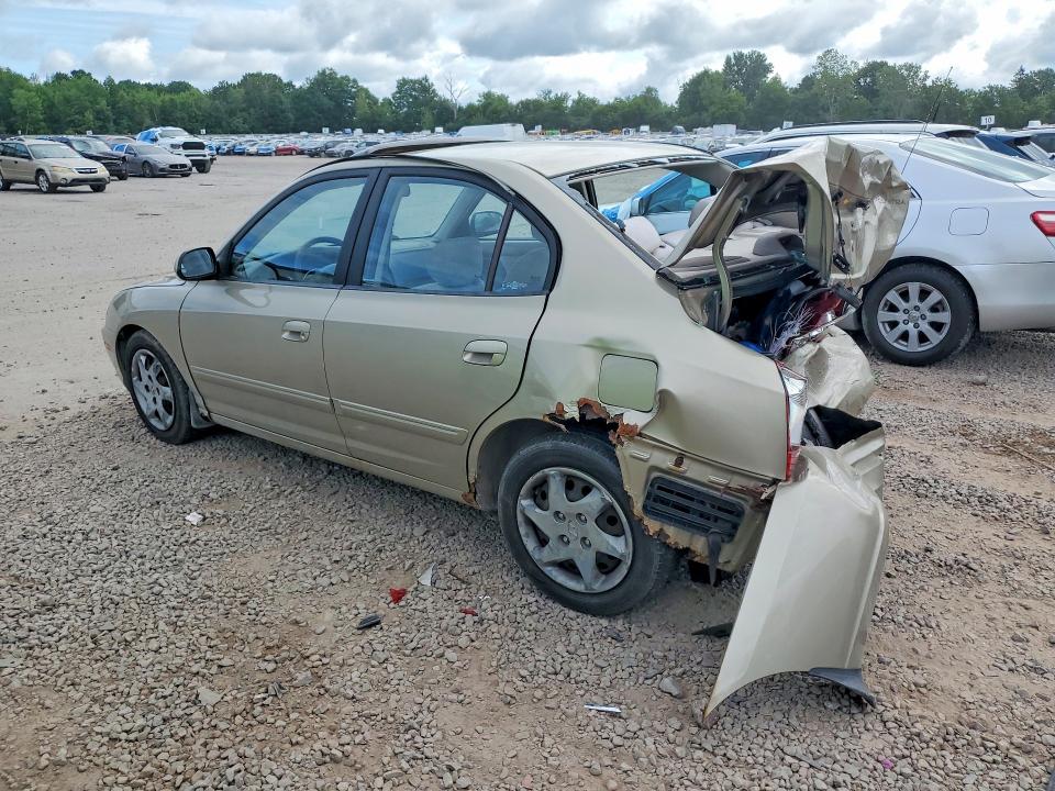 2005 Hyundai Elantra VIN KMHDN46D15U084149 COPART salvage auction — REAR END, NY - MV-907A SALVAGE CERTIFICATE, sold $400 on 2026-07-22 (photo 2)