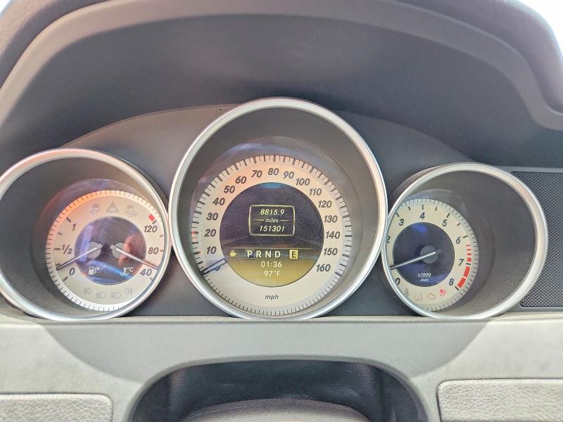 2012 Mercedes-benz C class VIN WDDGF8BB4CR191678 COPART salvage auction — NORMAL WEAR, Ga - Certificate Of Title, sold $200 on 2026-07-31 (photo 9)