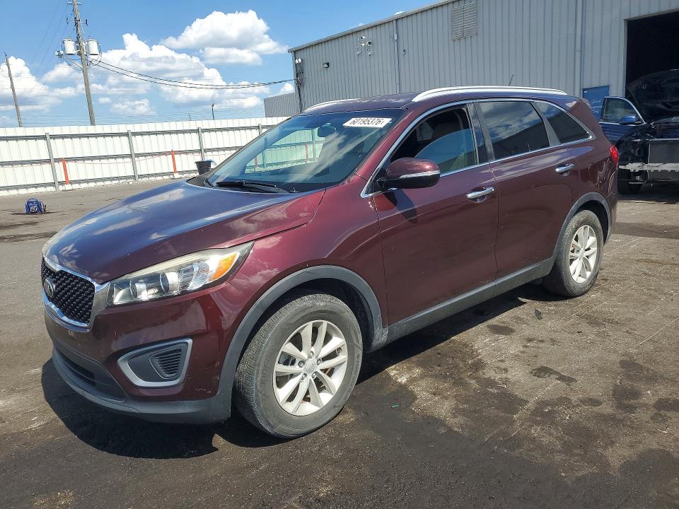 2016 Kia VIN 5XYPG4A34GG144696 COPART salvage auction — MINOR DENT/SCRATCHES, Fl - Certificate Of Title (P), sold $1,800 on 2026-07-16 (photo 1)