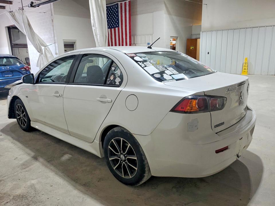 2017 Mitsubishi Lancer VIN JA32U2FUXHU005227 COPART salvage auction — FRONT END, NY - MV-907A SALVAGE CERTIFICATE, sold $575 on 2026-07-27 (photo 2)
