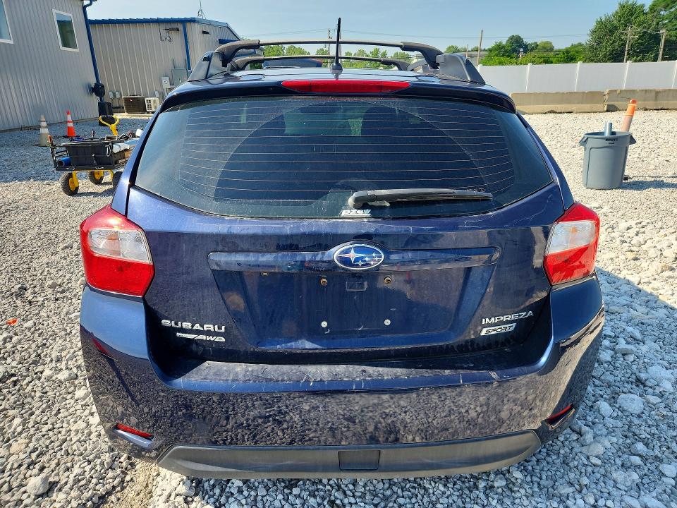 2016 Subaru Impreza VIN JF1GPAP64GH285927 COPART salvage auction — FRONT END, Oh - Cert Of Title-Salvage, sold $325 on 2026-07-17 (photo 6)