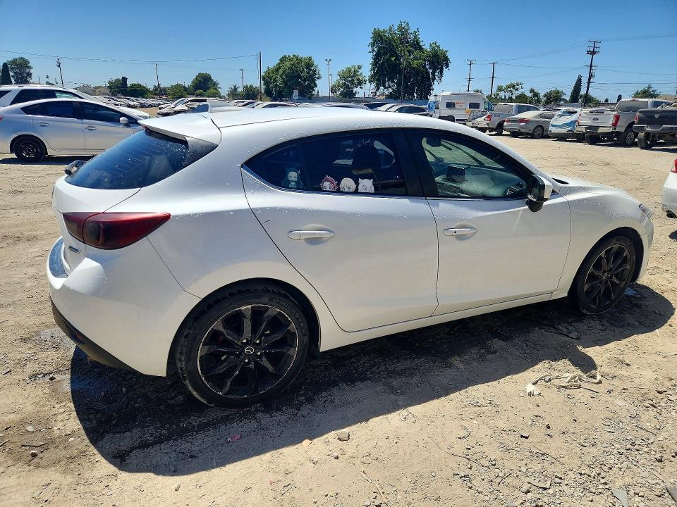 2016 Mazda 3 VIN JM1BM1M33G1281268 COPART salvage auction — REAR END, Ca - Salvage Certificate, sold $1,750 on 2026-07-16 (photo 3)