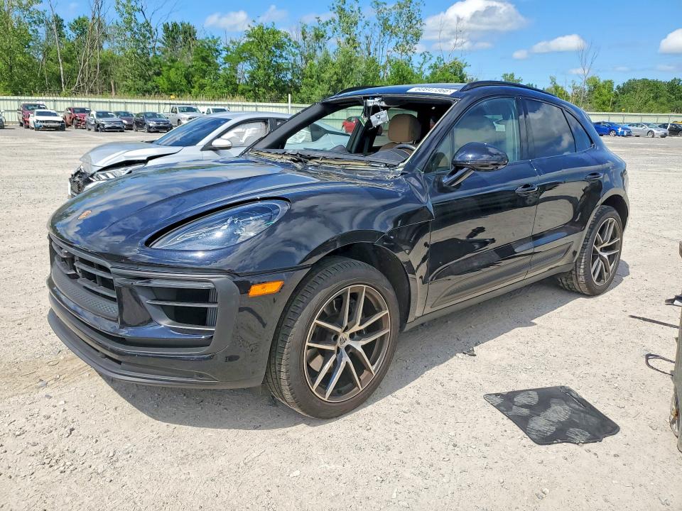 2023 Porsche Macan VIN WP1AG2A5XPLB41378 COPART salvage auction — FRONT END, Ny - Mv-907A Salvage Certificate, sold $1,000 on 2026-07-27 (photo 1)