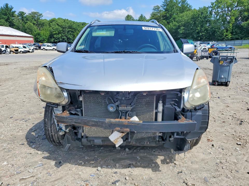 2012 Nissan Rogue VIN JN8AS5MV7CW713615 COPART salvage auction — FRONT END, Ma - Cert Of Title-Reconstrctd Coll, sold $475 on 2026-07-13 (photo 5)