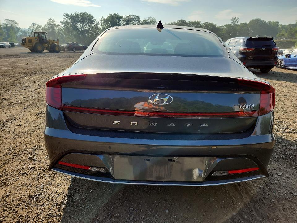 2023 Hyundai Sonata VIN KMHL54JJ9PA068780 COPART salvage auction — SIDE, NY - MV-907A SALVAGE CERTIFICATE, sold $3,100 on 2026-07-21 (photo 6)