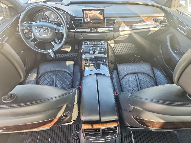 2017 Audi A8 VIN WAU43AFD0HN017644 COPART salvage auction — FRONT END, Ky - Cert Of Title-Salvage, sold $13,100 on 2026-08-06 (photo 8)