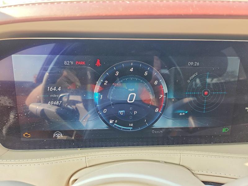 2018 Mercedes-benz VIN WDDUG8GB4JA346489 COPART salvage auction — REAR END, Oh - Cert Of Title-Salvage, sold $11,200 on 2026-07-27 (photo 9)