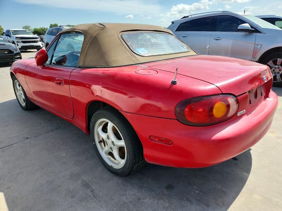 1999 Mazda Mx-5 VIN JM1NB3535X0120276 COPART salvage auction — FRONT END, Tx - Certificate Of Title, sold $1,200 on 2026-07-16 (photo 2)