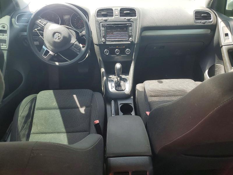 2014 Volkswagen Golf VIN WVWDM7AJ3EW003095 COPART salvage auction — DAMAGE HISTORY, NC - DEALER ONLY SALVAGE TITLE, sold $175 on 2026-07-30 (photo 8)