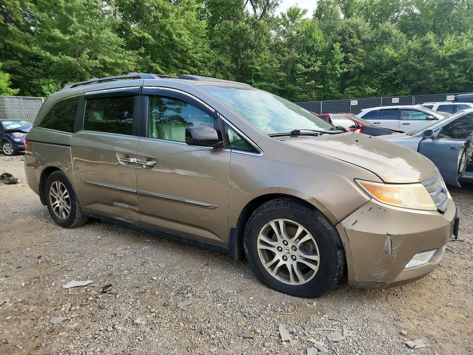 2012 Honda Odyssey VIN 5FNRL5H65CB095780 COPART salvage auction — FRONT END, MD - CERTIFICATE OF TITLE, sold $675 on 2026-07-24 (photo 4)