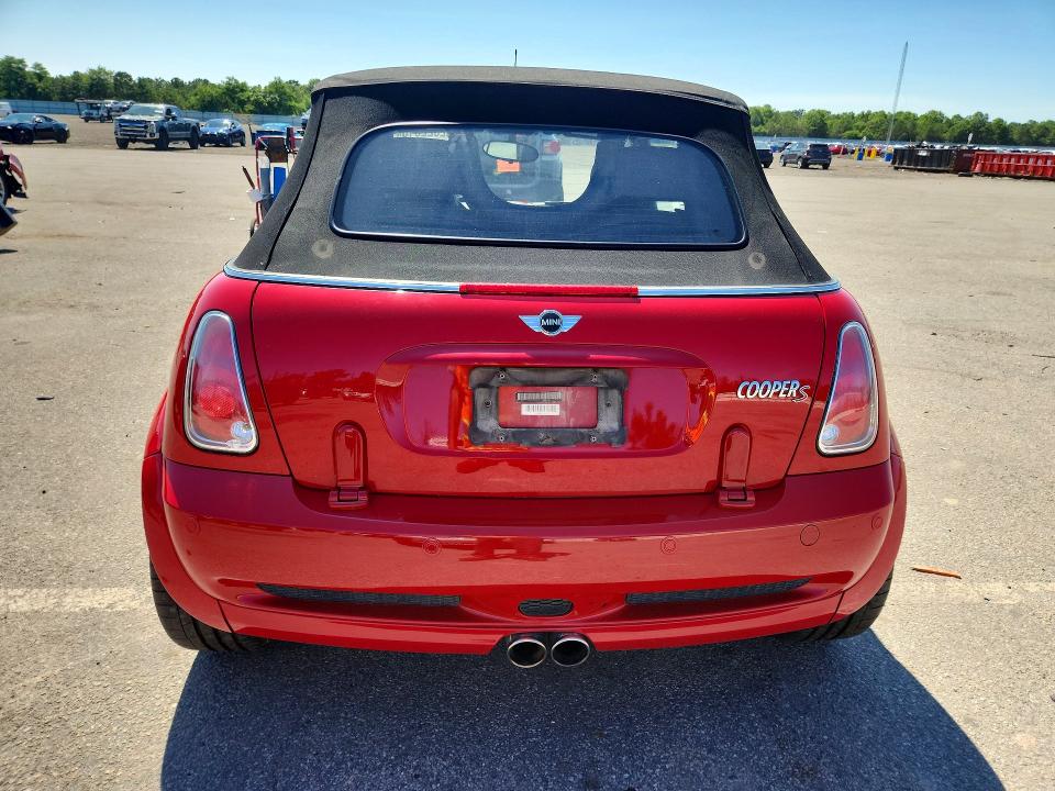 2005 Mini Cooper VIN WMWRH33545TK55956 COPART salvage auction — MISSING/ALTERED VIN, Ny - Mv-907A Salvage Certificate, sold $375 on 2026-08-03 (photo 6)