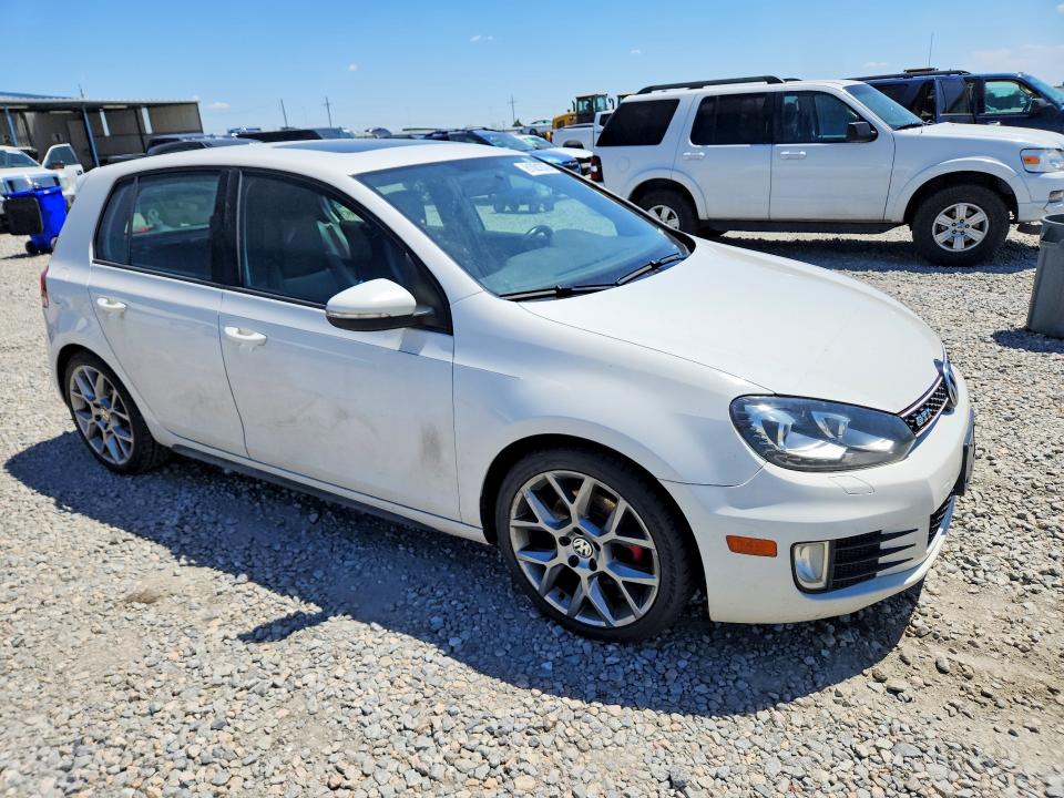 2013 Volkswagen Gti VIN WVWHV7AJ1DW140307 COPART salvage auction — MECHANICAL, Mt - Dis/Dlr/Exp Only Clean Title, sold $1,350 on 2026-08-13 (photo 4)