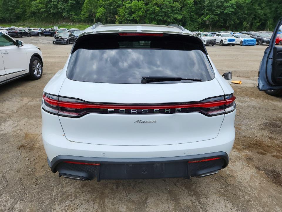 2022 Porsche Macan VIN WP1AA2A59NLB03509 COPART salvage auction — FRONT END, Nj - Cert Of Title-Salvage, sold $10,700 on 2026-08-03 (photo 6)