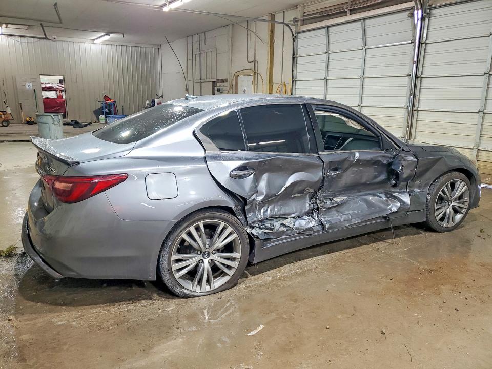 2018 Infiniti Q50 VIN JN1EV7AP0JM361303 COPART salvage auction — SIDE, Tn - Certificate Of Title, sold $3,390 on 2026-07-28 (photo 3)