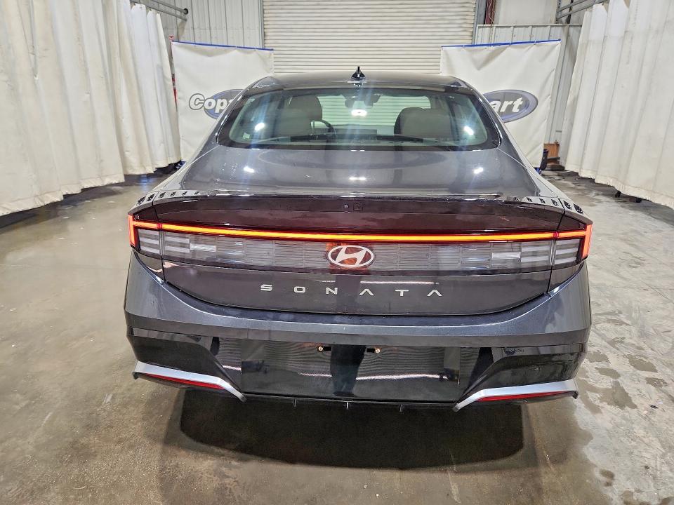 2025 Hyundai Sonata VIN KMHL64JA8SA499844 COPART salvage auction — FRONT END, TX - CERTIFICATE OF TITLE, sold $8,800 on 2026-07-20 (photo 6)