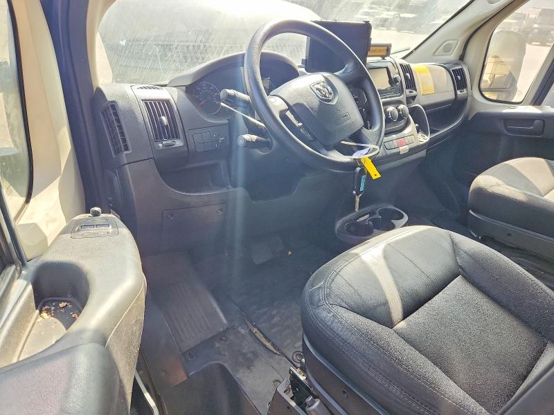 2021 Ram Promaster 3500 VIN 3C6MRVJG4ME536633 COPART salvage auction — SIDE, Ca - Dis/Dlr/Exp Only Clean Title, sold $8,500 on 2026-08-25 (photo 8)