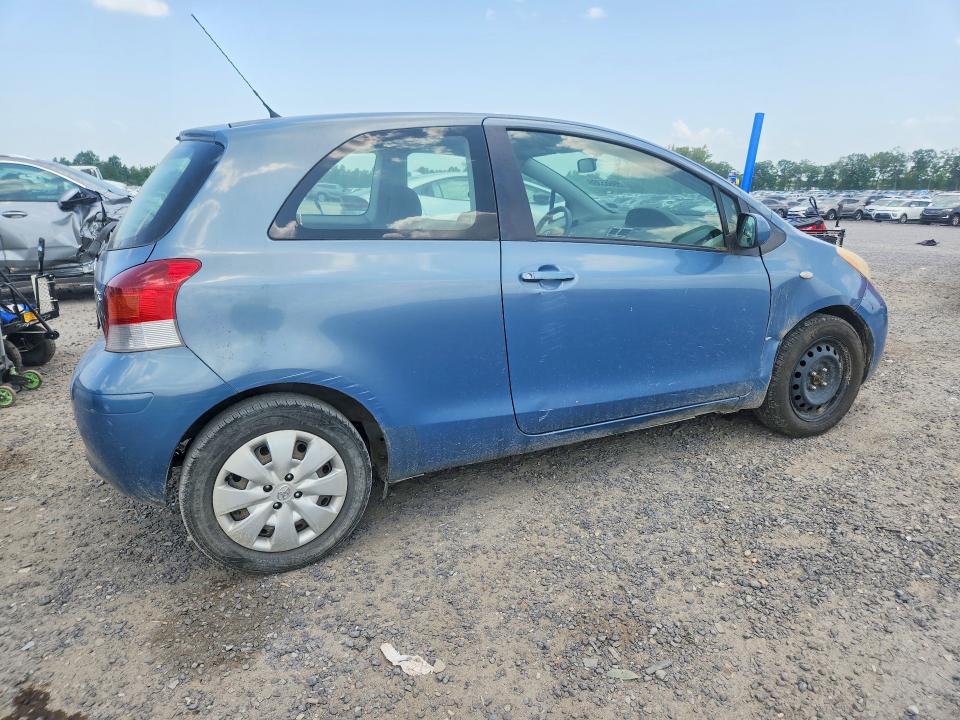 2010 Toyota Yaris VIN JTDJT4K36A5315223 COPART salvage auction — SIDE, VA - CERT OF TITLE - SALVAGE, sold $200 on 2026-07-29 (photo 3)