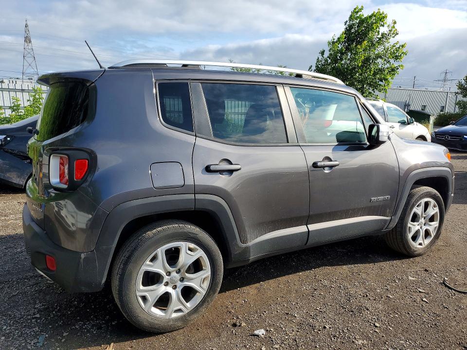 2017 Jeep Renegade VIN ZACCJBDB7HPF47984 COPART salvage auction — FRONT END, On - Permit Salvage, sold $2,550 on 2026-08-13 (photo 3)