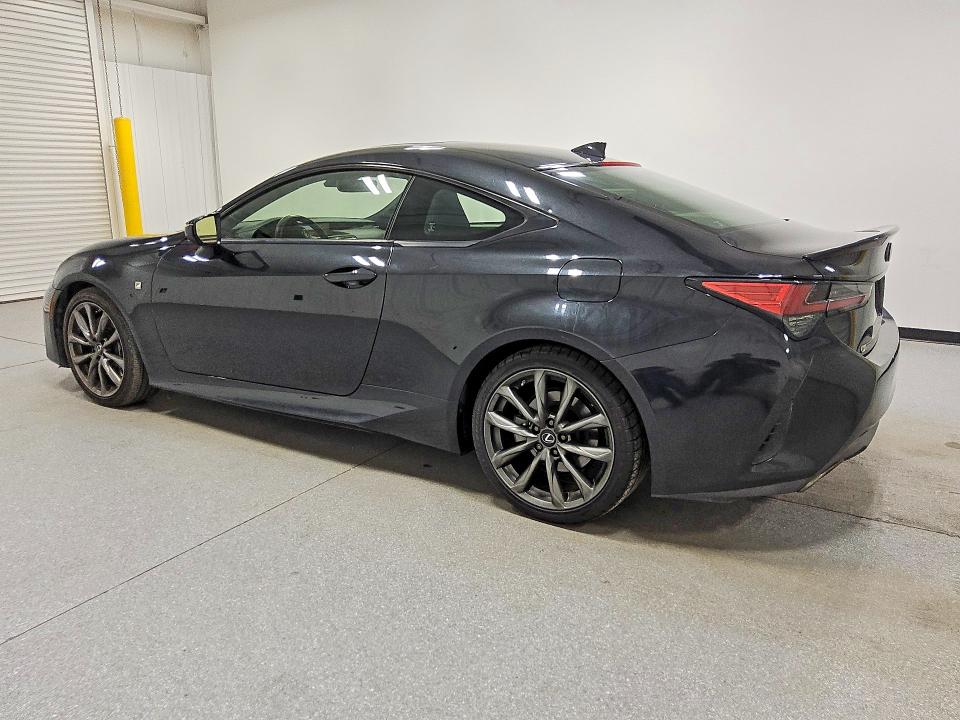 2019 Lexus RC 300 VIN JTHHA5BC5K5009852 COPART salvage auction — HAIL, Az - Certificate Of Title, sold $12,100 on 2026-07-30 (photo 2)