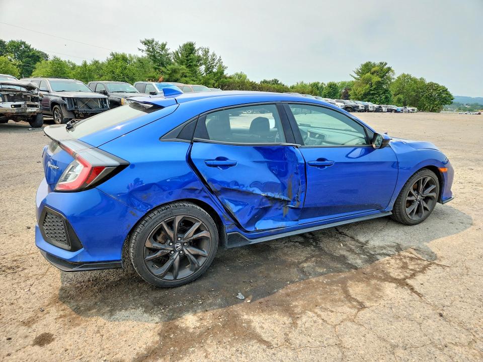2018 Honda Civic VIN SHHFK7G48JU210658 COPART salvage auction — SIDE, Pa - Certificate Of Salvage, sold $3,650 on 2026-07-17 (photo 3)