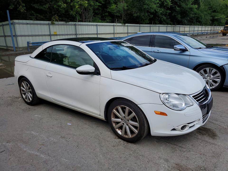 2009 Volkswagen Eos VIN WVWBA71F59V022674 COPART salvage auction — ROOF, Pa - Certificate Of Salvage, sold $100 on 2026-08-06 (photo 4)