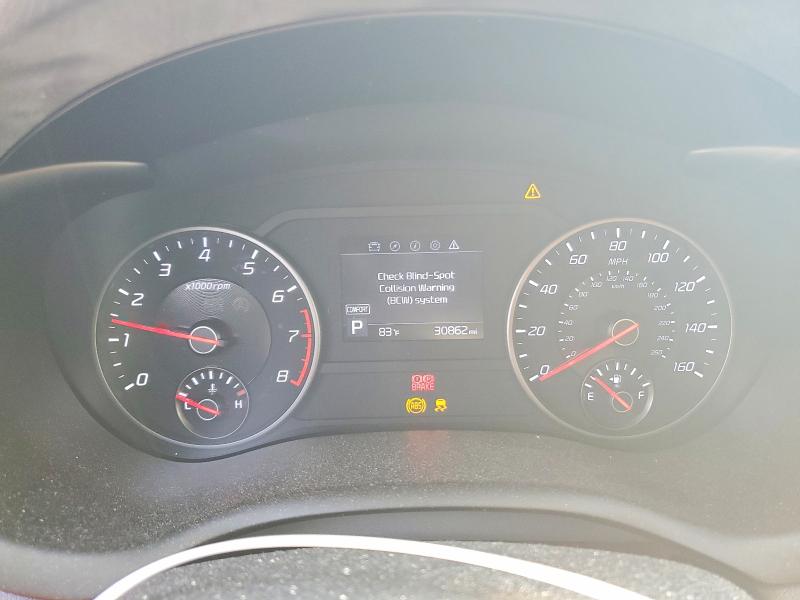 2020 Kia Stinger VIN KNAE15LA1L6076457 COPART salvage auction — REAR END, Va - Cert Of Title - Salvage, sold $4,200 on 2026-07-22 (photo 9)