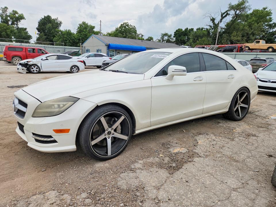 2012 Mercedes-benz Cls-klasse VIN WDDLJ9BBXCA055069 COPART salvage auction — WATER/FLOOD, KS - CERT OF TITLE-SALVAGE, sold $175 on 2026-08-05 (photo 1)