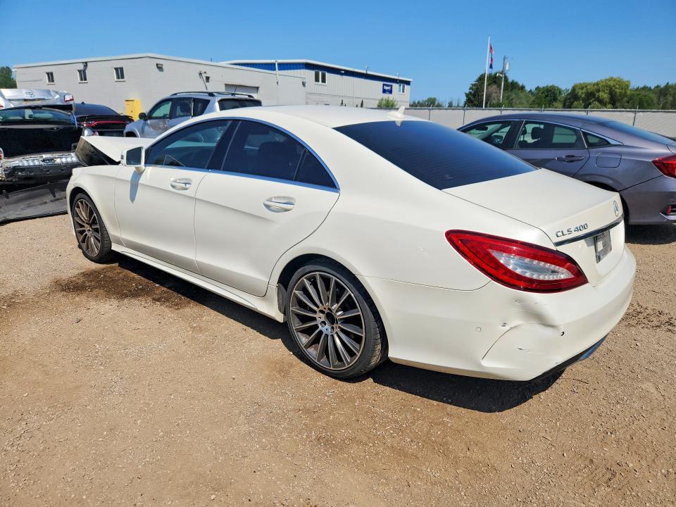 2015 Mercedes-benz Cls-class VIN WDDLJ6HB2FA144550 COPART salvage auction — FRONT END, On - Permit No Brand - Unfit, sold $5,800 on 2026-08-06 (photo 2)
