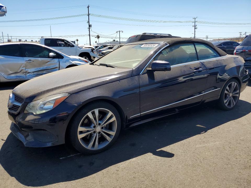 2014 Mercedes-benz E-klasse VIN WDDKK5KF4EF245542 COPART salvage auction — REAR END, Ca - Salvage Certificate, sold $1,850 on 2026-08-12 (photo 1)