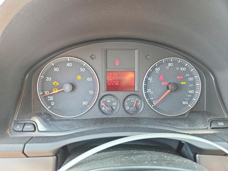 2007 Volkswagen Golf VIN WVWAR71K67W108407 COPART salvage auction — FRONT END, Pa - Certificate Of Salvage, sold $475 on 2026-07-31 (photo 9)