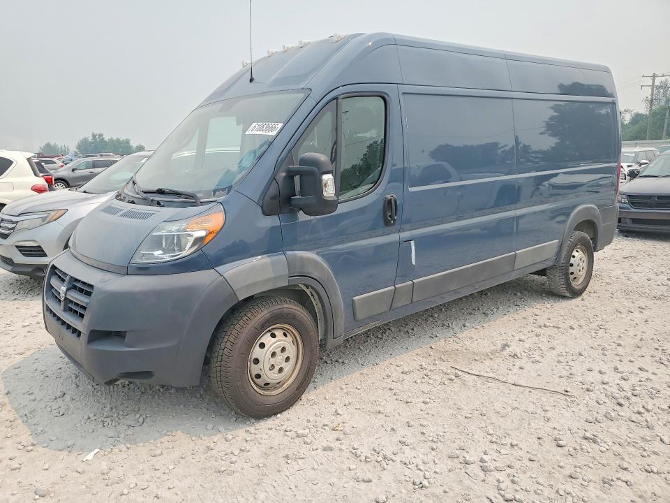 2018 Ram Promaster city VIN 3C6TRVDG2JE160503 COPART salvage auction — MINOR DENT/SCRATCHES, MI - CERTIFICATE OF TITLE (P), sold $8,500 on 2026-07-28 (photo 1)