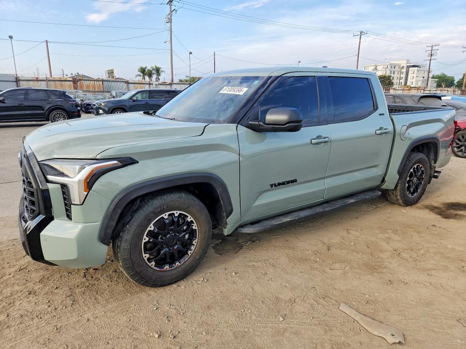 2022 Toyota Tundra VIN 5TFLA5DB5NX035523 COPART salvage auction — FRONT END, Ca - Salvage Certificate, sold $16,300 on 2026-07-20 (photo 1)