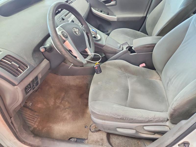2011 Toyota Prius VIN JTDKN3DU9B0328402 COPART salvage auction — FRONT END, Va - Cert Of Title - Salvage, sold $150 on 2026-07-28 (photo 7)