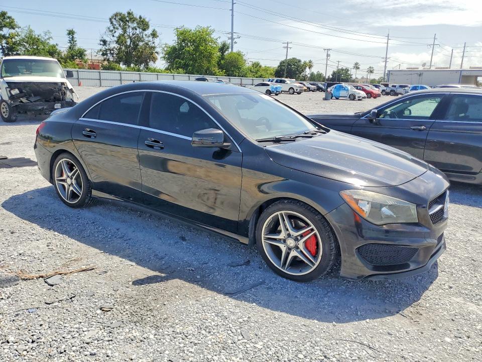2014 Mercedes-benz Cla-klasse VIN WDDSJ4EB8EN058008 COPART salvage auction — SIDE, Fl - Cert Of Title Slvg Rebuildable, sold $3,100 on 2026-07-31 (photo 4)