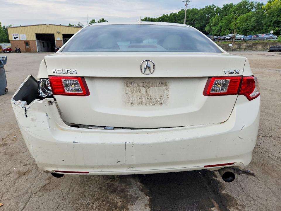 2010 Acura Tsx VIN JH4CU2F61AC009331 COPART salvage auction — REAR END, Ny - Mv-907A Salvage Certificate, sold $450 on 2026-07-16 (photo 6)