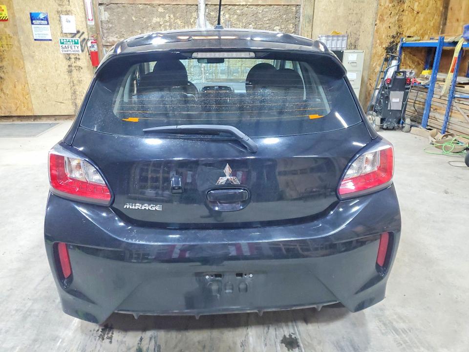 2024 Mitsubishi Mirage VIN ML32AUHJ1RH011570 COPART salvage auction — FRONT END, VA - CERTIFICATE OF TITLE (P), sold $750 on 2026-07-27 (photo 6)