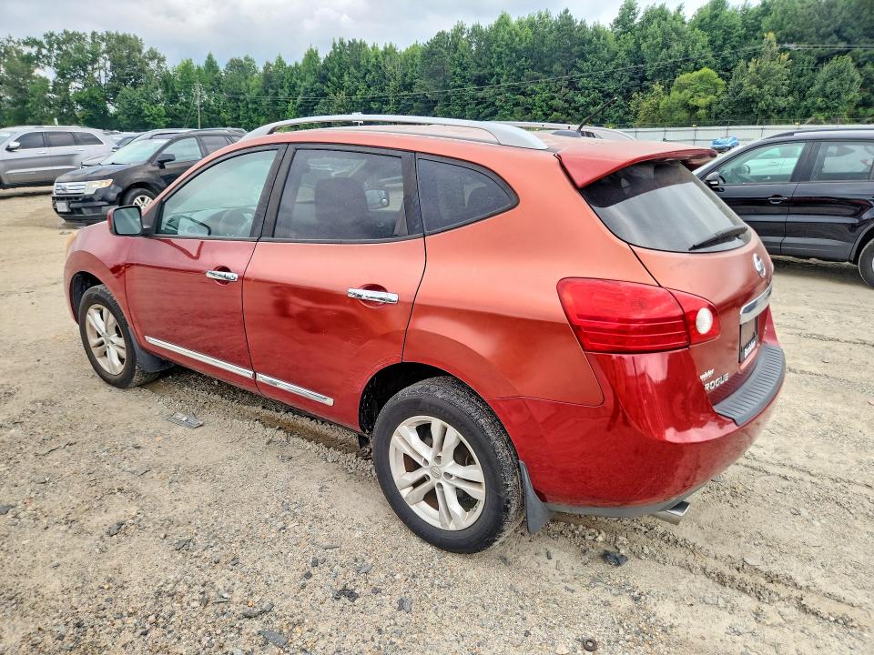 2012 Nissan Rogue VIN JN8AS5MV4CW369189 COPART salvage auction — MINOR DENT/SCRATCHES, Va - Certificate Of Title, sold $200 on 2026-07-14 (photo 2)