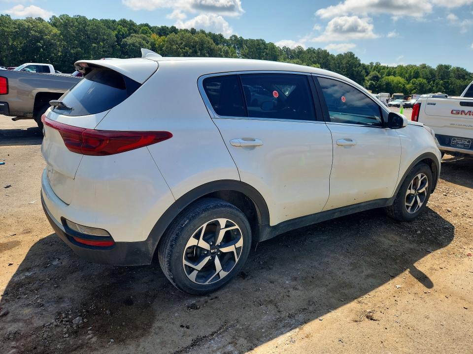 2022 Kia Sportage VIN KNDPM3AC5N7991630 COPART salvage auction — MINOR DENT/SCRATCHES, MS - CERTIFICATE OF TITLE, sold $5,800 on 2026-08-02 (photo 3)
