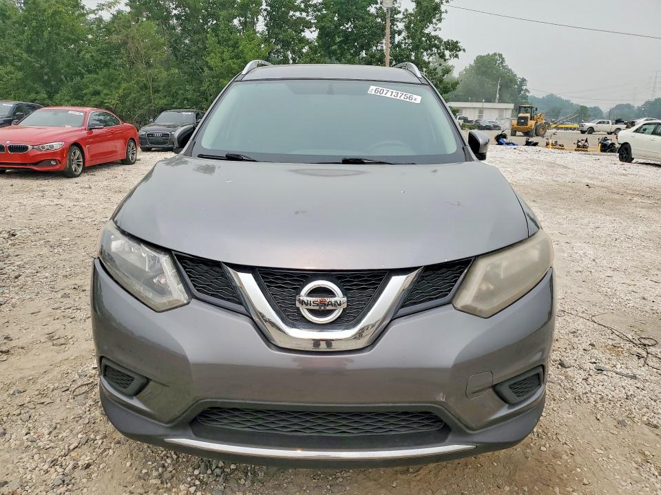 2016 Nissan Rogue VIN KNMAT2MV5GP735426 COPART salvage auction — MECHANICAL, Salvage Title, sold $100 on 2026-07-23 (photo 5)