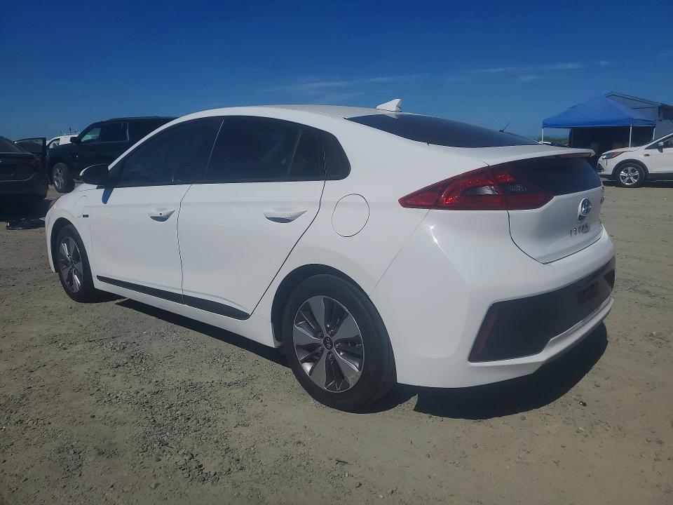 2019 Hyundai Ioniq VIN KMHC65LD9KU184191 COPART salvage auction — DAMAGE HISTORY, CA - CERT OF TITLE-SALVAGED, sold $100 on 2026-07-30 (photo 2)
