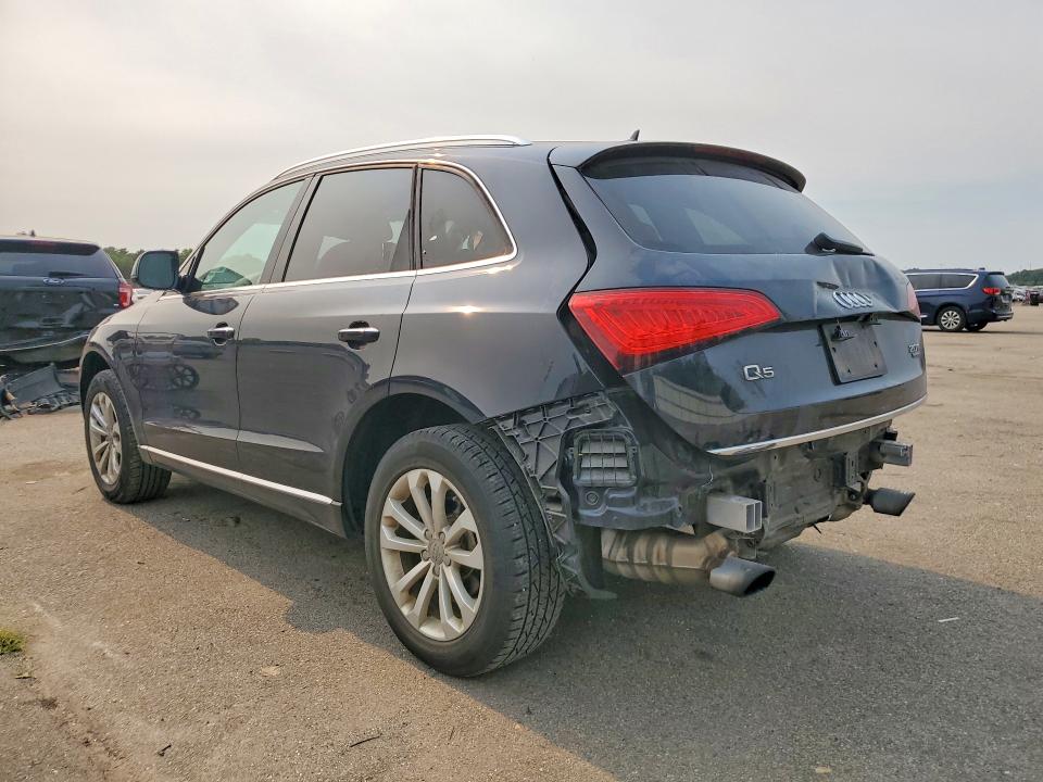 2016 Audi Q5 VIN WA1L2AFP6GA014680 COPART salvage auction — REAR END, NY - MV-907A SALVAGE CERTIFICATE, sold $4,550 on 2026-07-20 (photo 2)