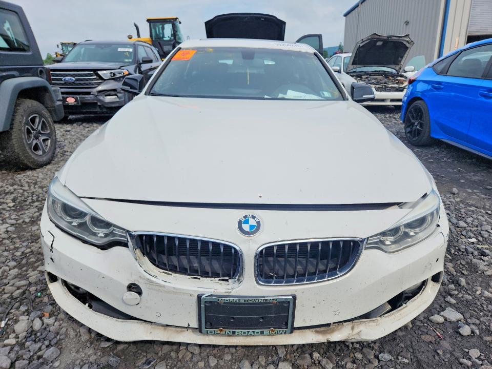 2015 BMW 4er VIN WBA4C9C56FD330244 COPART salvage auction — UNDERCARRIAGE, Pa - Certificate Of Salvage, sold $925 on 2026-07-22 (photo 5)